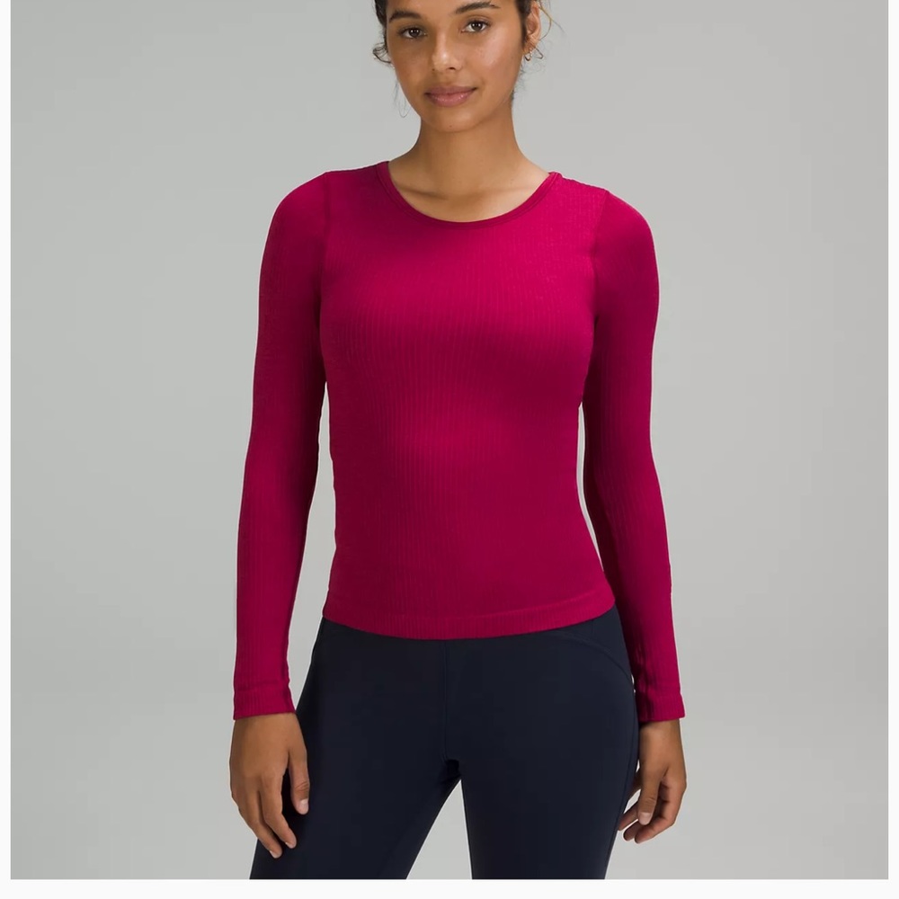Lululemon Ebb to Street Waist-Length Long Sleeve Shirt